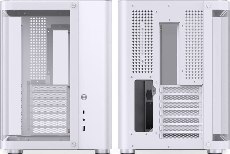 Jonsbo TK-2 2.0 Case, White, Midi Tower - Thumbnail 5
