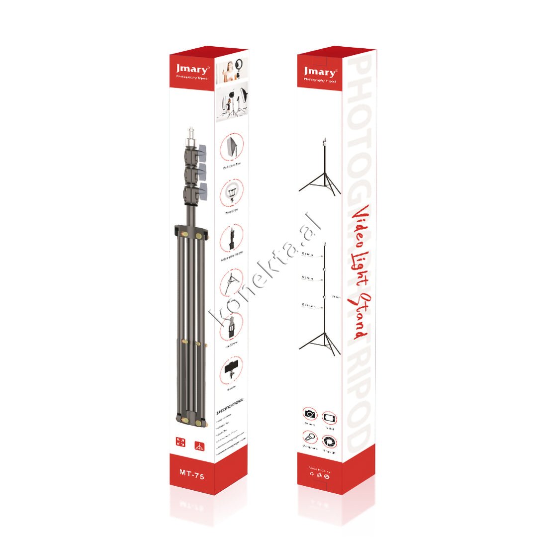 Jmary Trekëmbesh Tripod, Profesional, Alumin, 48cm-177.5cm - Thumbnail 4