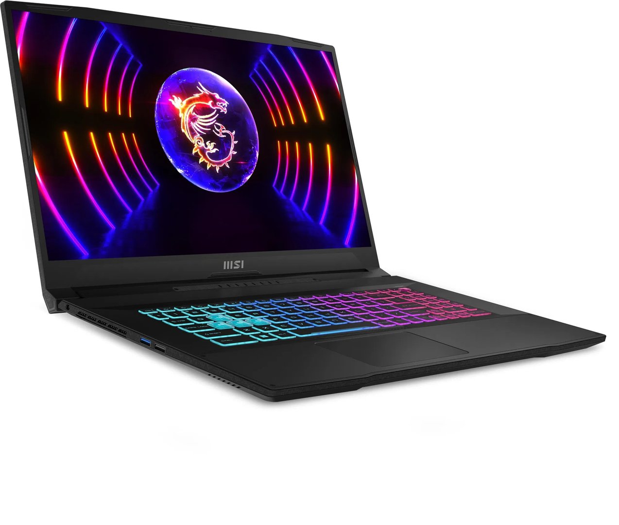MSI Katana 17 B13VEK-1464XCZ Laptop, 17.3", Intel Core i5-13420H, 16GB RAM, 1TB SSD, NVIDIA GeForce RTX 4050, Black - Image 1
