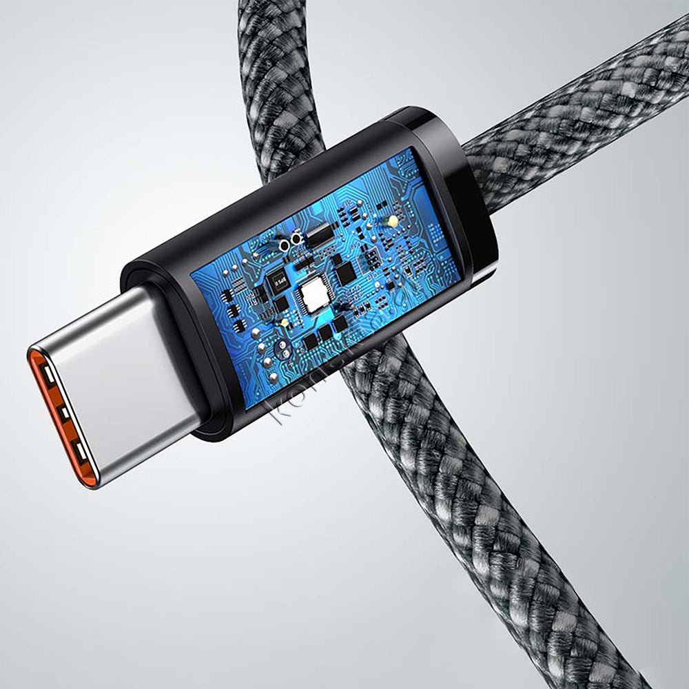 Baseus Type-C Charging Cable, 100W, 1m - Thumbnail 10