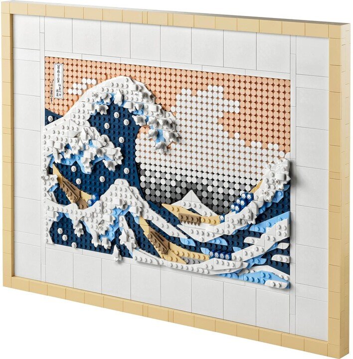 LEGO Art 31208 Hokusai The Great Wave Set, 1810 Pieces - Thumbnail 2