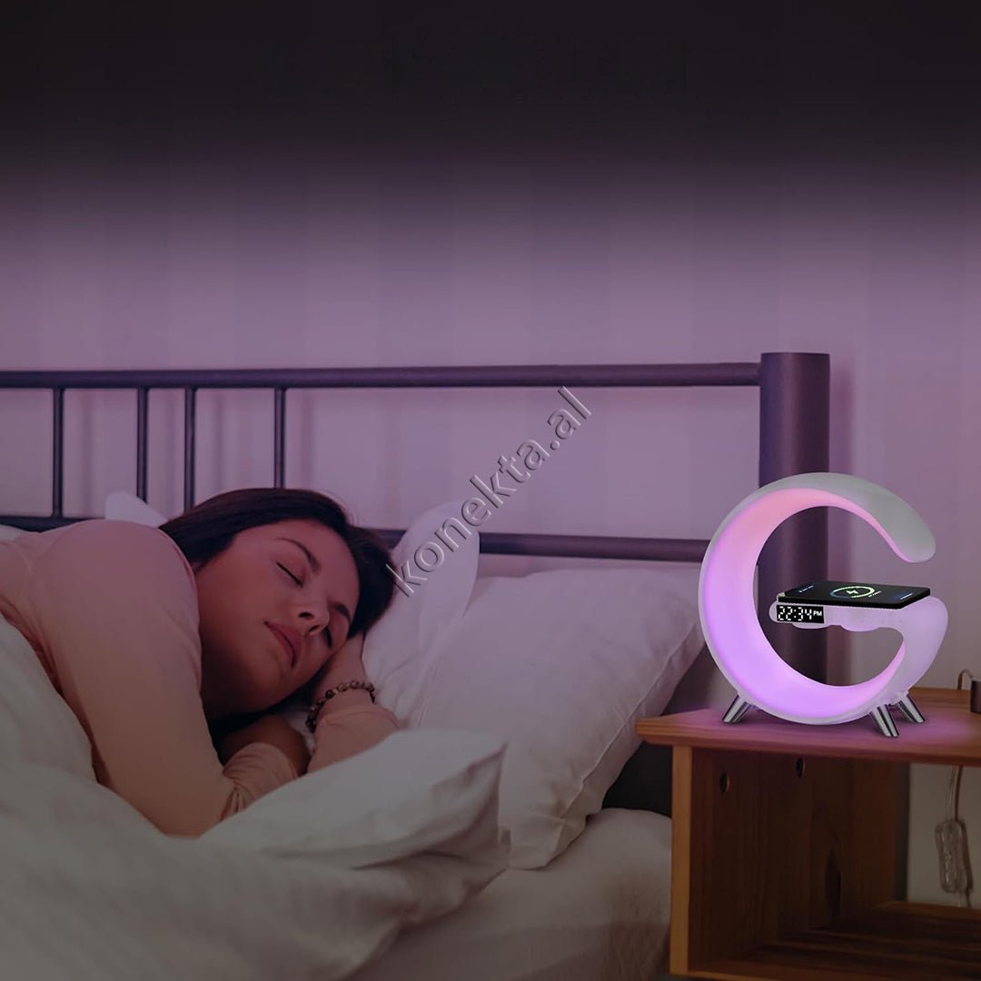 tjetertjeter Wireless Charger with LED RGB Light and Bluetooth Box - Thumbnail 18