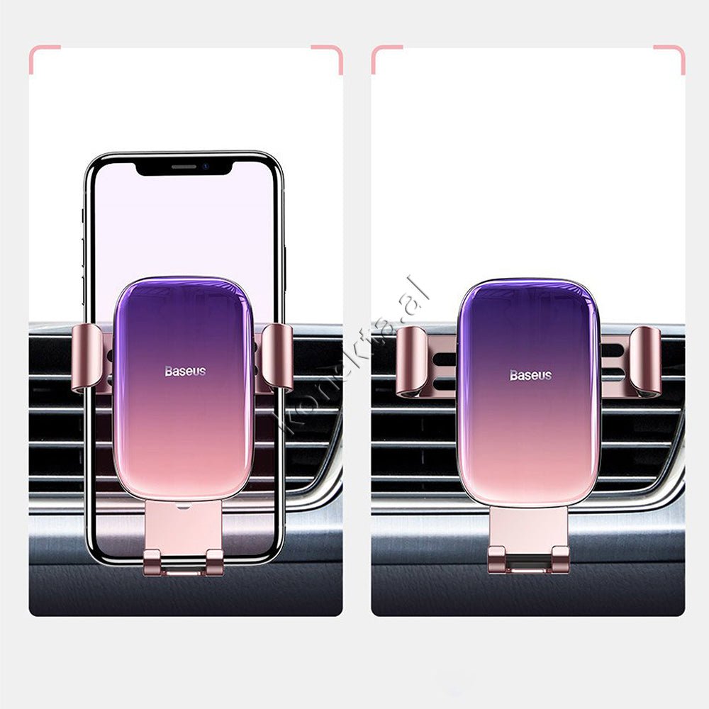 Baseus Car Phone Holder, Aluminum and ABS - Thumbnail 9