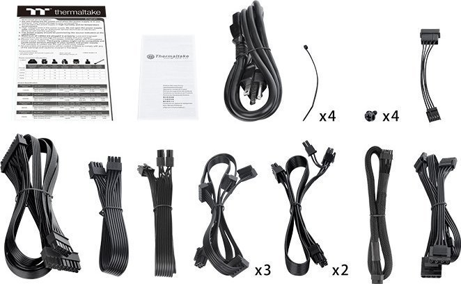 Thermaltake Toughpower GF3 PS-TPD-1200FNFAGE-4 Power Supply, 1200W, ATX 3.0 - Thumbnail 4