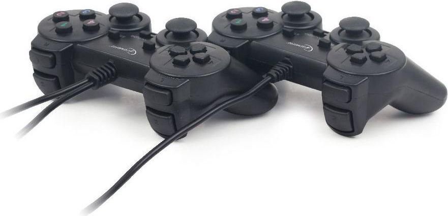 Gembird Dual Vibration Controller, Wired, Black (JPD-UDV2-01) - Thumbnail 2