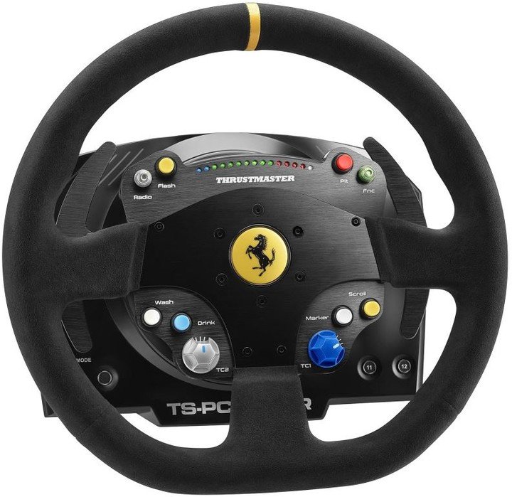 Thrustmaster TS-PC Racer Steering Wheel, Ferrari 488 Challenge Edition (PC) - Thumbnail 2
