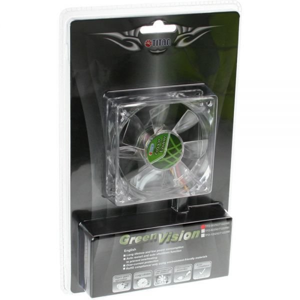 Titan Green Vision Cooler, 80 mm - Thumbnail 2