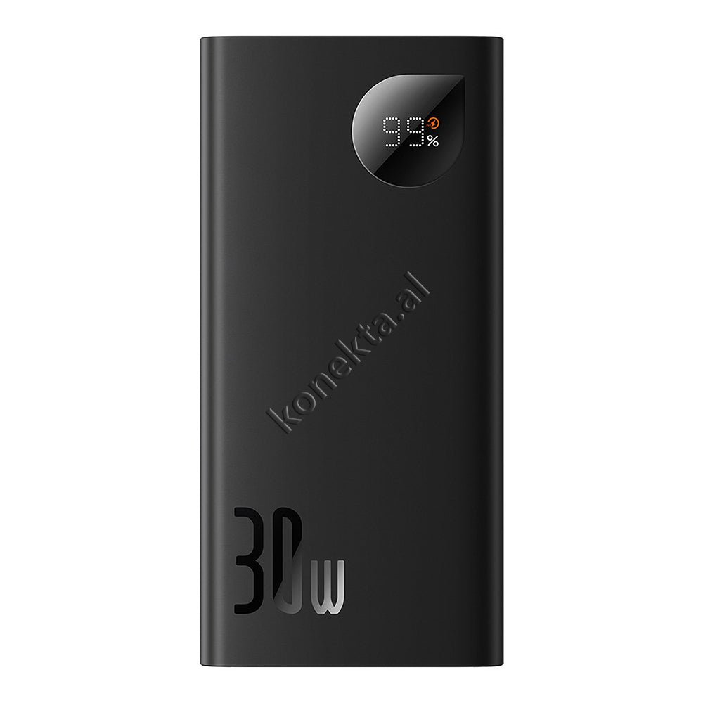 Baseus 20000mAh Power Bank, 30W, Black - Image 1