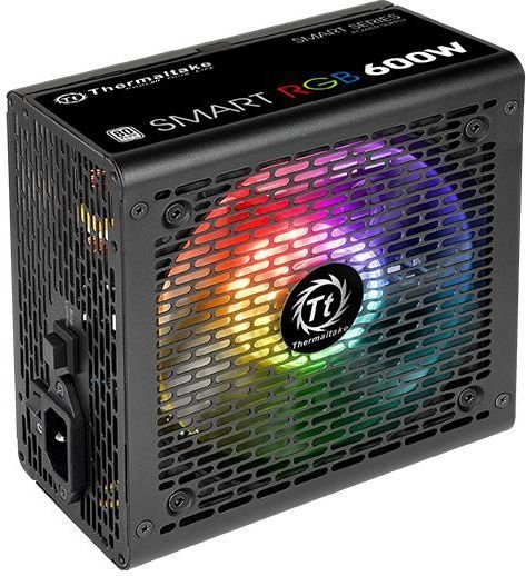 Thermaltake Smart RGB PS-SPR-0600NHSAWE-1 Power Supply, 600W - Thumbnail 2