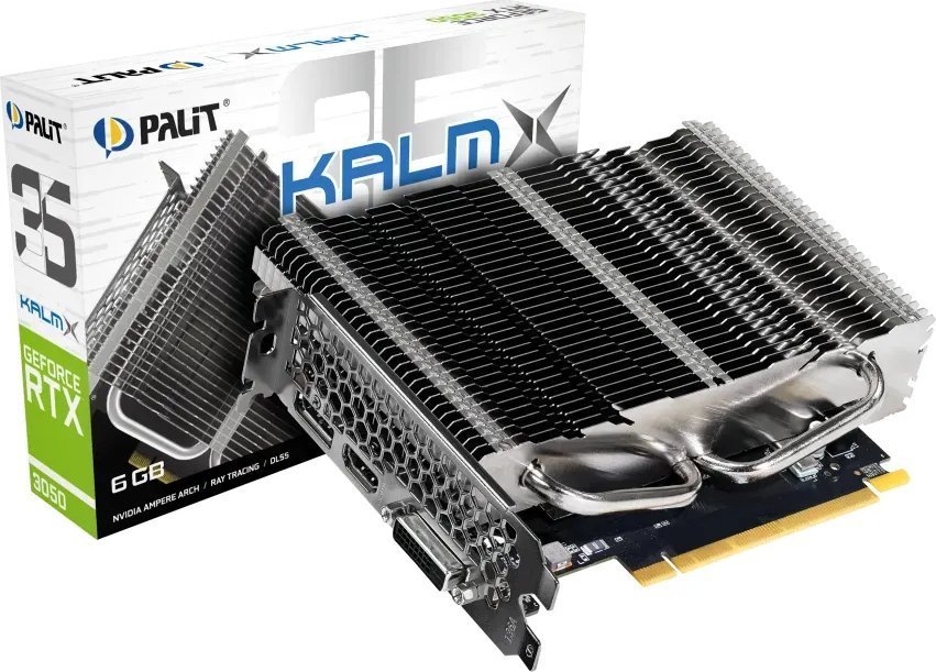 Palit GeForce RTX 3050 KalmX 6GB GDDR6 Graphics Card - Thumbnail 8