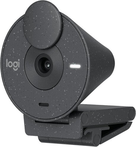 Logitech Brio 300 Webcam, Grey - Thumbnail 5