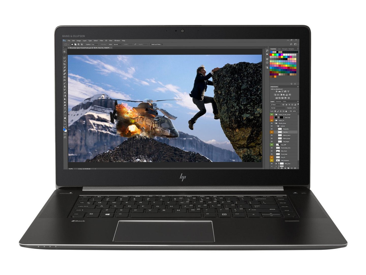 HP ZBOOK STUDIO G4 Laptop, 15.6", 32GB RAM, 512GB NVMe, Used - Image 1
