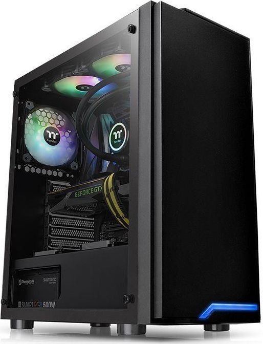 Thermaltake H100 Case, Midi Tower - Image 1