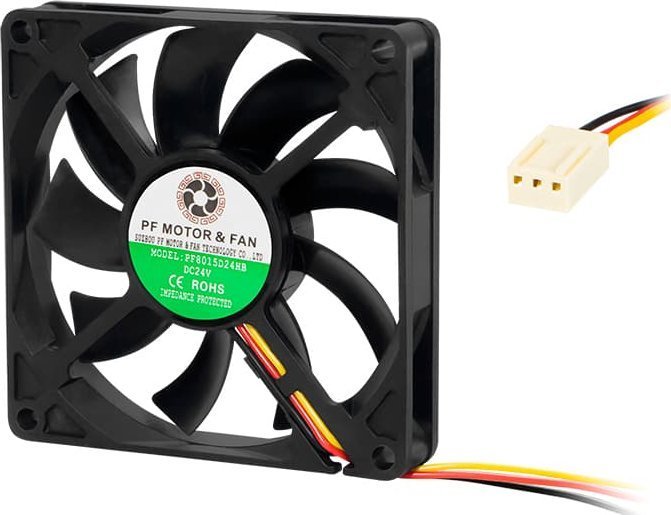Blow Ball Cooler 80x15mm 24V, 80 mm - Image 1