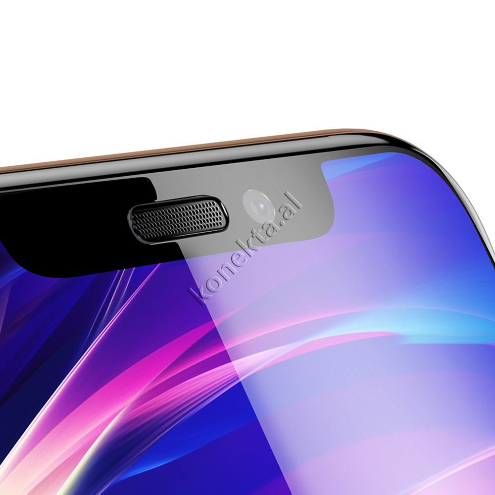 Baseus iPhone Xs Max Screen Protector, 6D, Two Pieces, Protective Mesh - Thumbnail 7