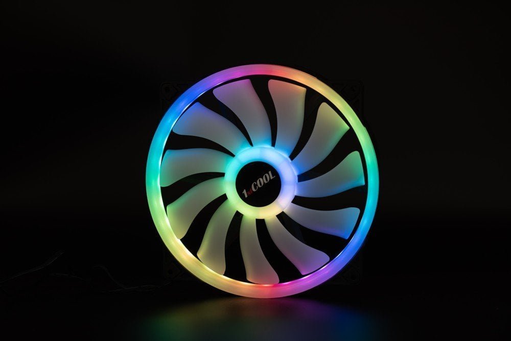 1stCOOL AURA EVO F20 ARGB Cooler, 200 mm - Thumbnail 3