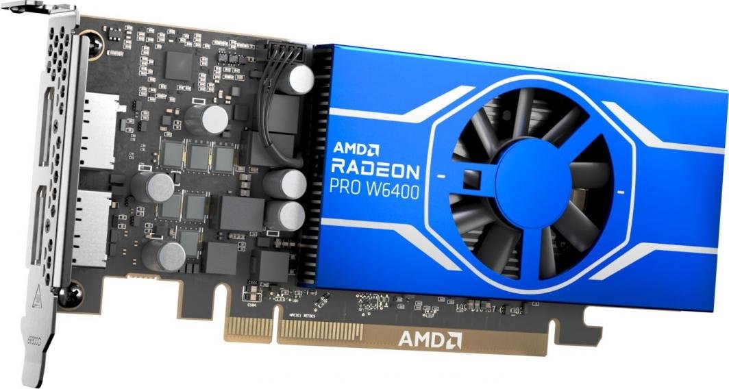 AMD Radeon Pro W6400 Graphics Card, 4GB GDDR6 - Thumbnail 3