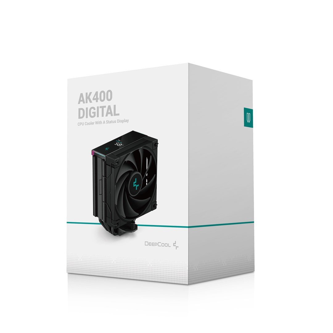 Deepcool AK400 DIGITAL CPU Cooler, 12 cm, Black - Thumbnail 9