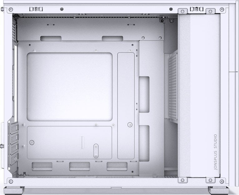 Jonsbo D31 Case, White, Mini Tower - Thumbnail 5