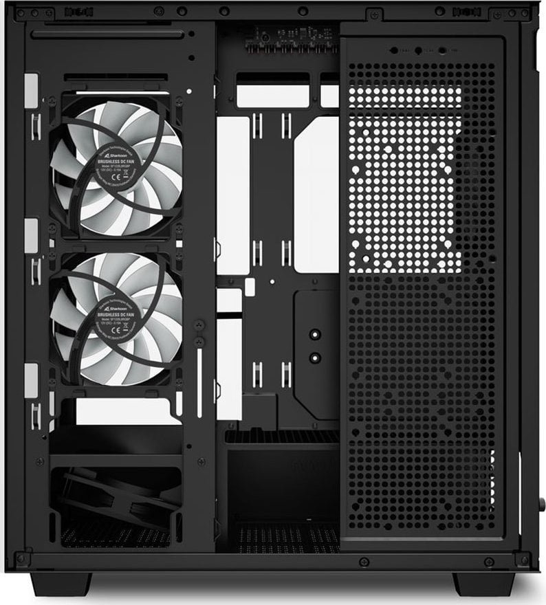 Sharkoon Rebel C60 ARGB Case, Black, Full Tower - Thumbnail 5