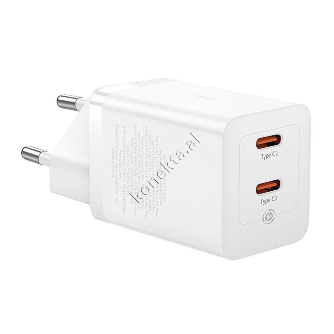 Baseus 40W Fast Charge Adapter, 2 Ports Type-C - Thumbnail 13