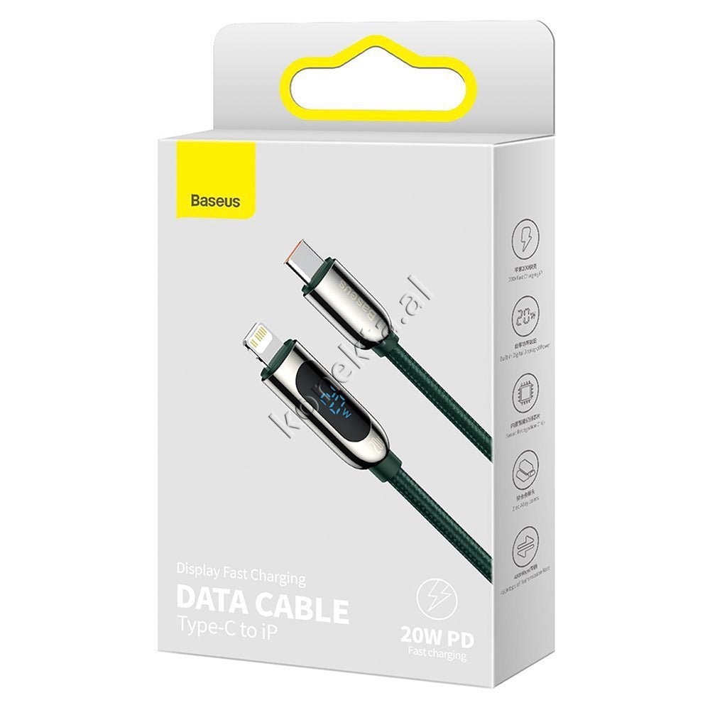 Baseus Type-C to Lightning Charging Cable, 20W, 1m - Thumbnail 20
