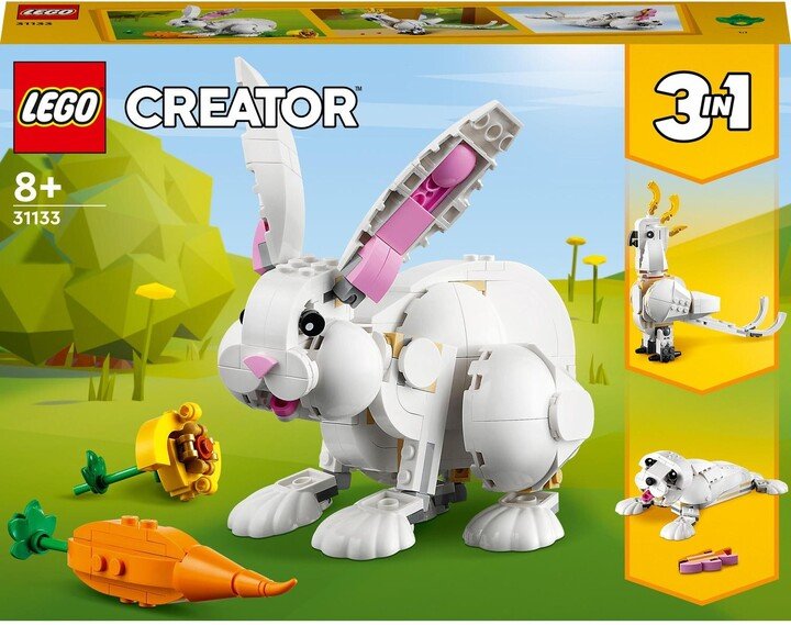 LEGO Creator 31133 White Rabbit, 258 Pieces - Thumbnail 9