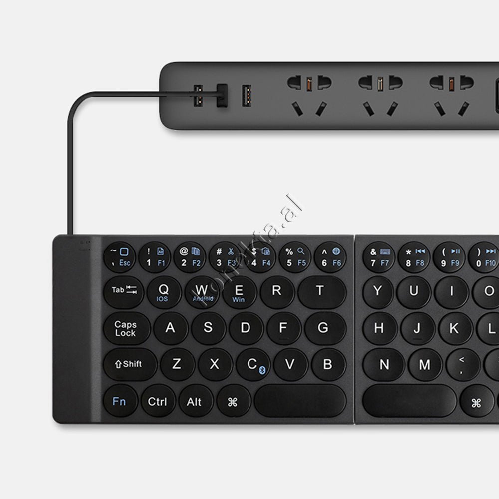 WiWU Wireless Keyboard, Foldable, Bluetooth, with Stand and Carrying Case - Thumbnail 10