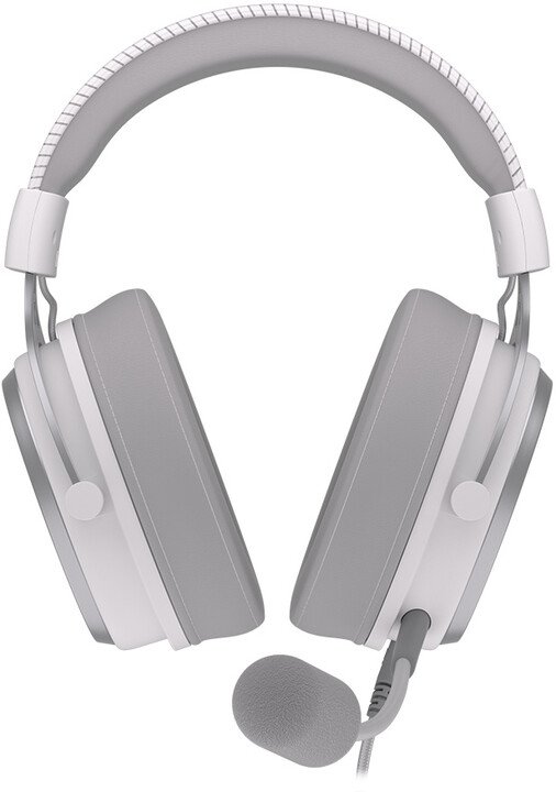 Endorfy Viro Plus Headphones USB Onyx White, White - Thumbnail 5