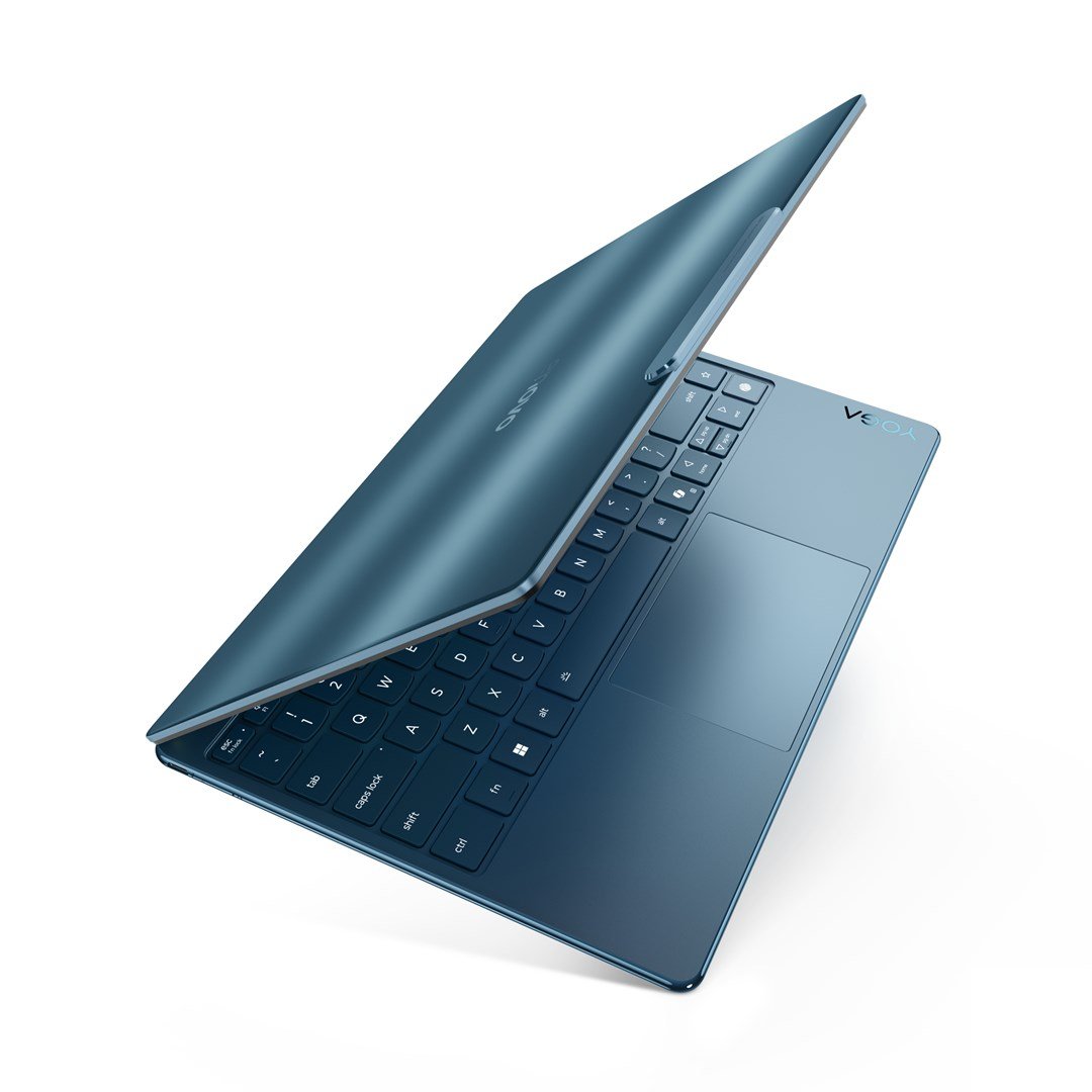 Lenovo Yoga Slim 9 14ILL10 Laptop, 14", Intel Core Ultra 7 258V, Touchscreen WQUXGA, 32 GB LPDDR5x-SDRAM, 1 TB SSD, Teal - Thumbnail 3