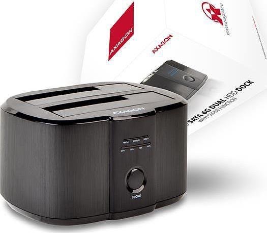 Axagon ADSA-ST Docking Station 2.5"/3.5" SATA USB 3.2 Gen 1 - Thumbnail 6
