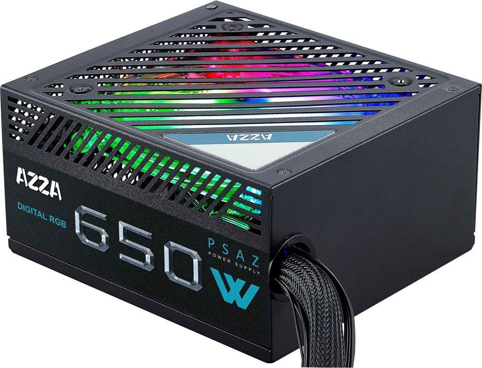 Azza PSAZ-650W-RGB ATX Power Supply, 650W - Thumbnail 4