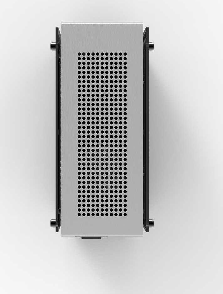 Zalman M2 Mini Case, Silver, Micro Tower - Thumbnail 4