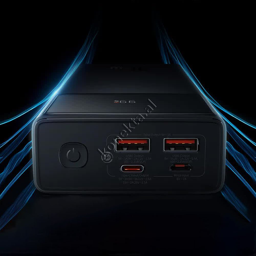 Baseus 20000mAh Battery, Black - Thumbnail 13