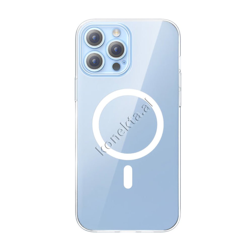 Baseus Cover Transparente Me MagSafe Per iPhone 13 Pro Max / 14 Pro Max - Image 1