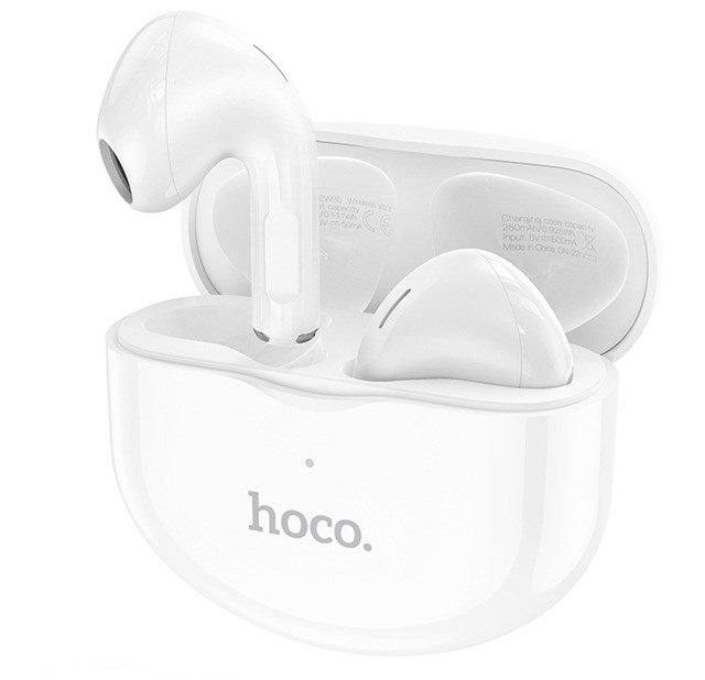 Hoco EW35 Sonido Wireless Bluetooth Earbuds, White - Thumbnail 3