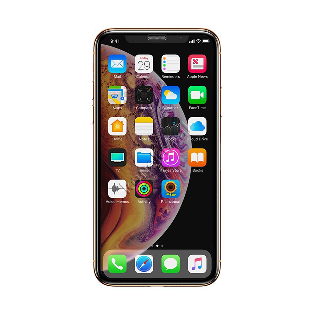 Baseus iPhone Xs Max Screen Protector, 6D, Two Pieces, Protective Mesh - Thumbnail 5
