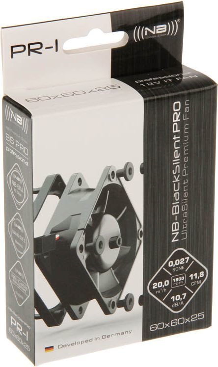 Noiseblocker BlackSilent Pro PR-1 Cooler, 60 mm - Thumbnail 4