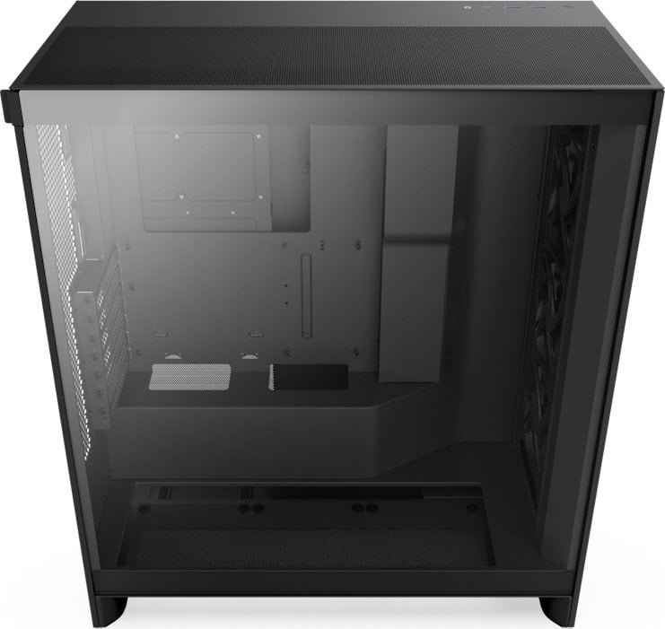 NZXT H7 Flow Case, Black, Midi Tower - Thumbnail 6