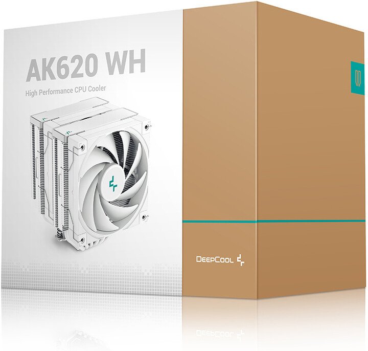 Deepcool AK620 CPU Cooler, White - Thumbnail 9