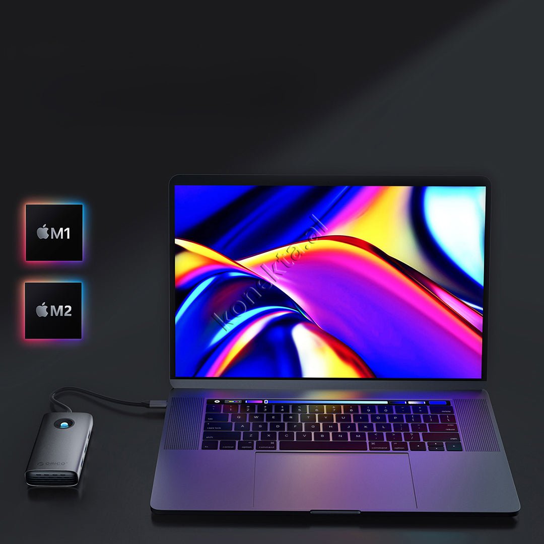 Orico Adaptor HUB Me Shumë Porta 5 në 1 - Thumbnail 11