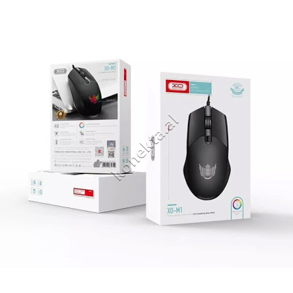 XO Gaming Mouse, Black, RGB Lighting - Thumbnail 2