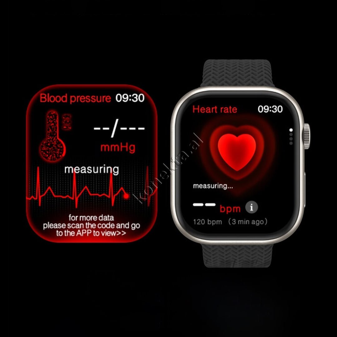 HOCO HK9 PRO+ Smartwatch, Black, 2.2 Inch - Thumbnail 11