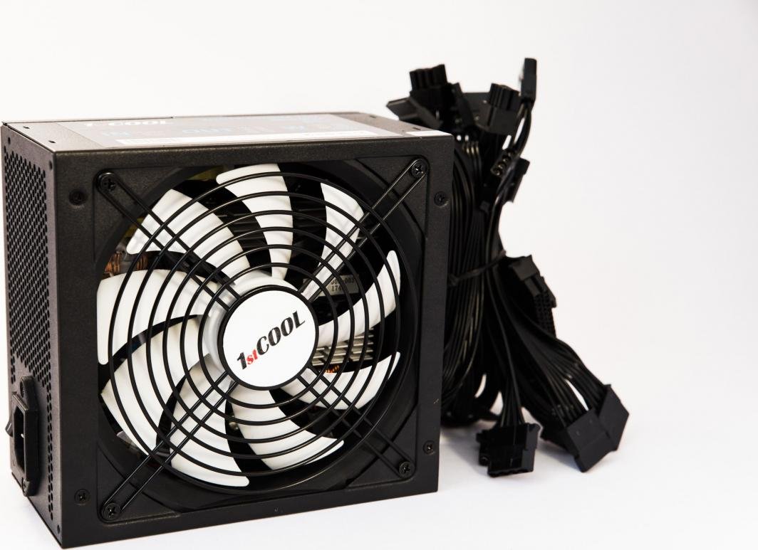 1stCool White Storm ECP-700A-14-85 ATX Power Supply, 700W, White - Image 1