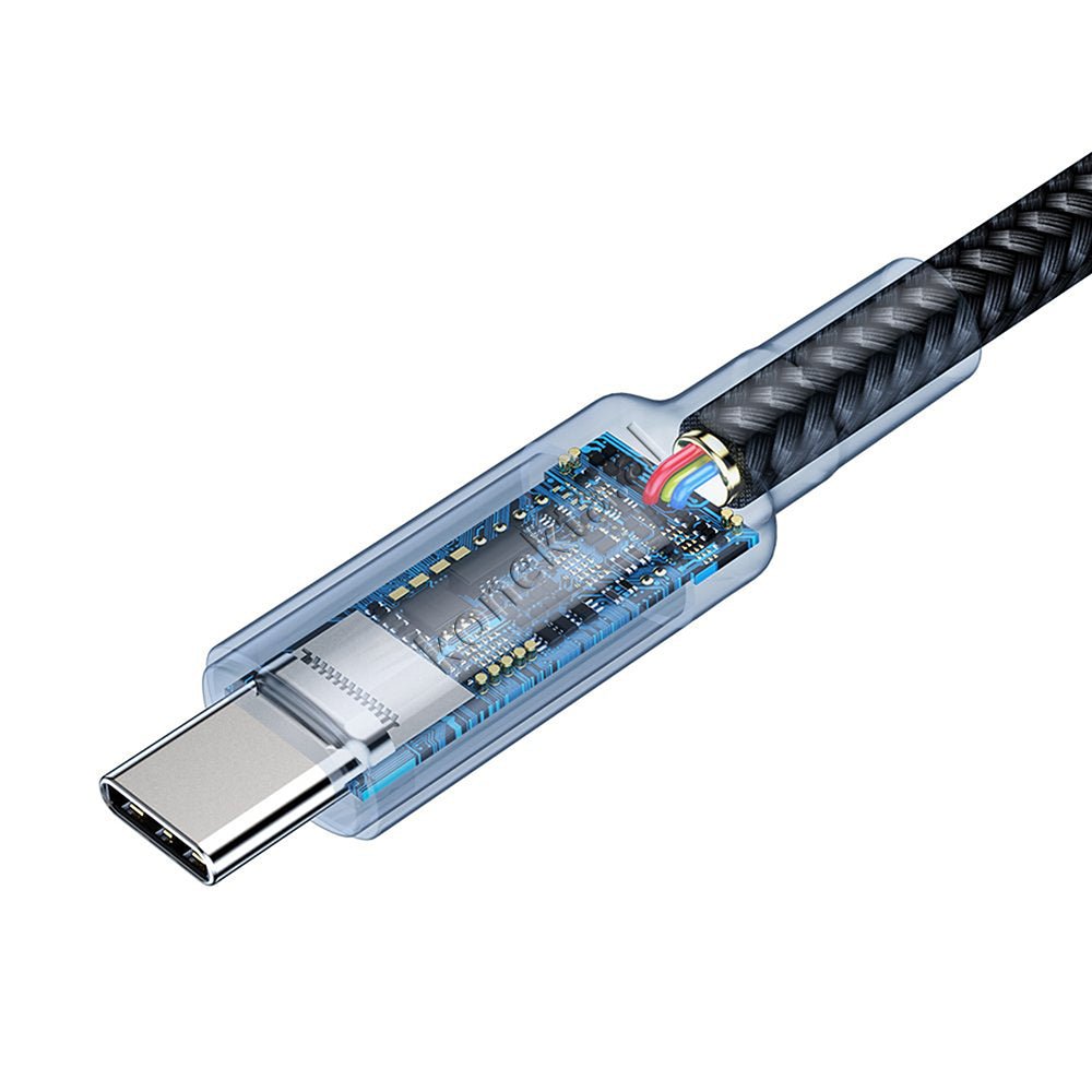 Baseus KLF 1m Type-C Cable, PD3.1 Gen2, 100W - Thumbnail 4