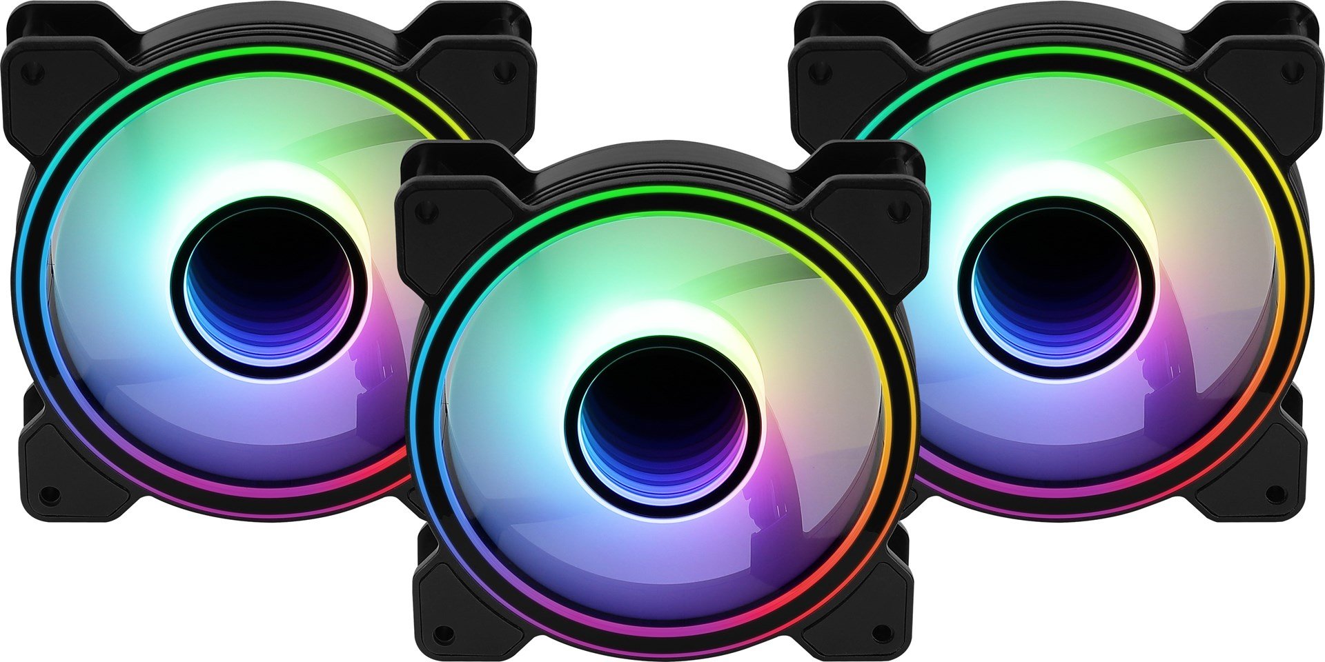 Aerocool Mirage 12 ARGB Pro Cooler, 12 cm, Black - Thumbnail 4