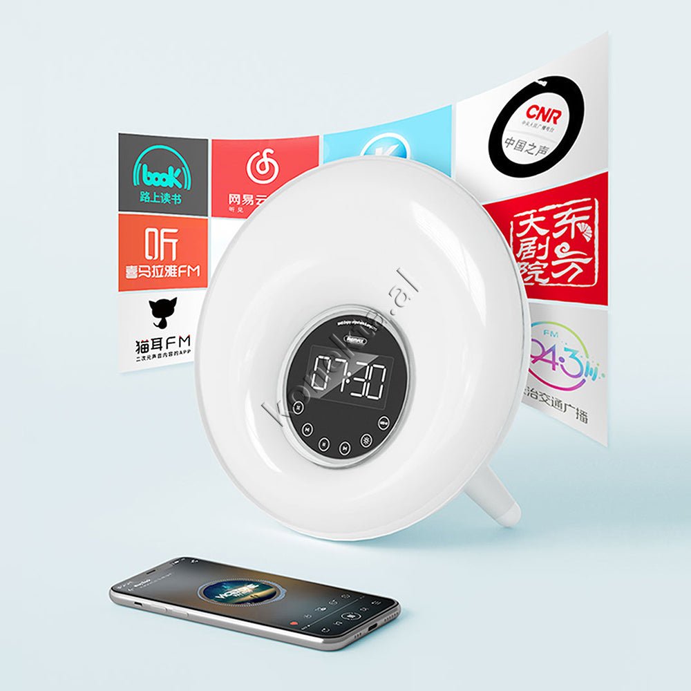 REMAX RB-M45 Bluetooth Speaker, White - Thumbnail 8