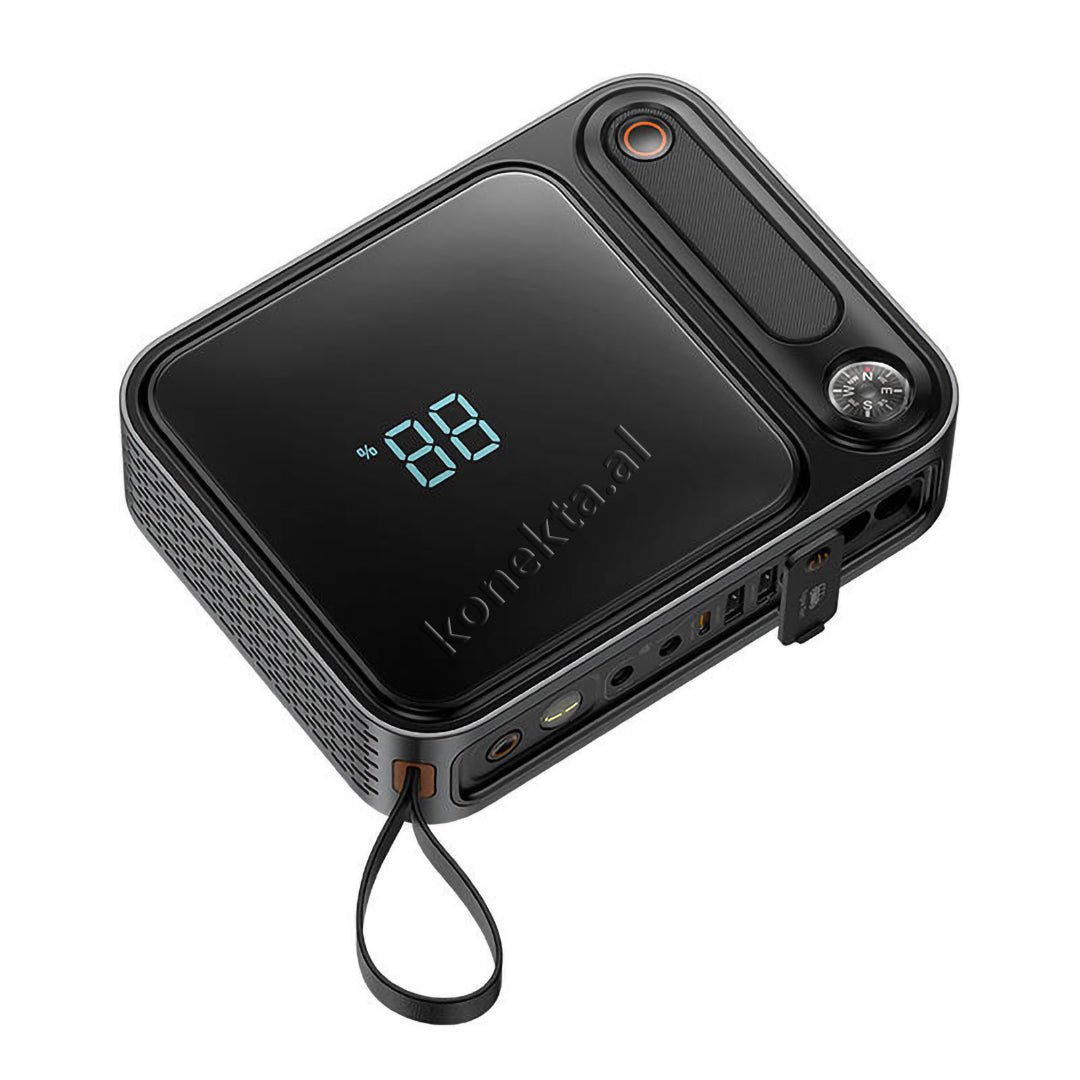 Baseus Multifunctional External Starter Battery, 26800mAh, Black - Thumbnail 3