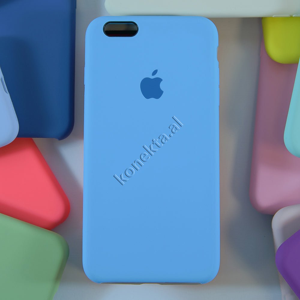 Apple Silicone Case for iPhone 6 / 6s / 6 Plus / 6s Plus, Black / Red / Green / Yellow / Blue / Pink / Violet - Thumbnail 23