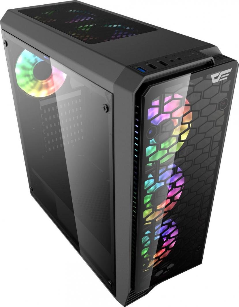 Darkflash Water Square 5 Case, Midi Tower - Thumbnail 3